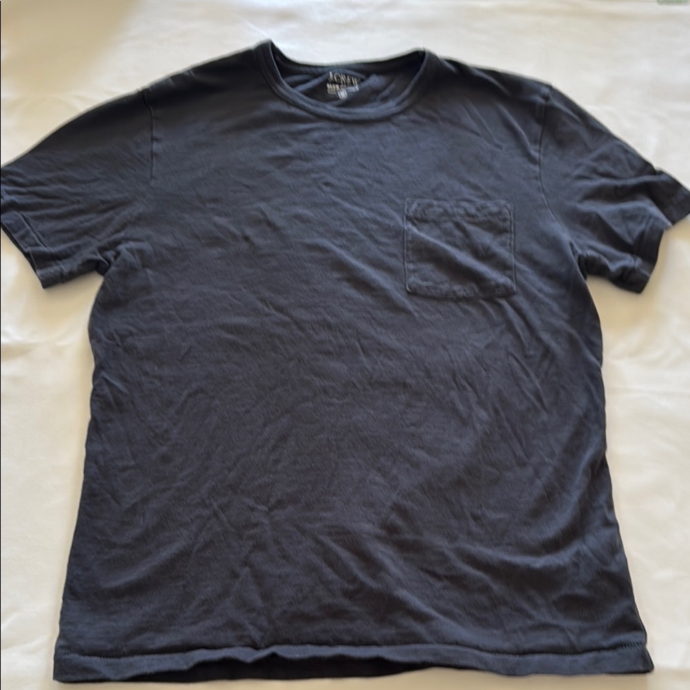 J. Crew Black Short Sleeve Tee
